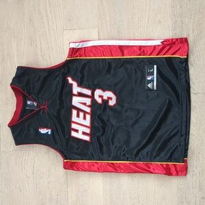 Miami Heat Dwayne Wade #3 Jersey Kids L